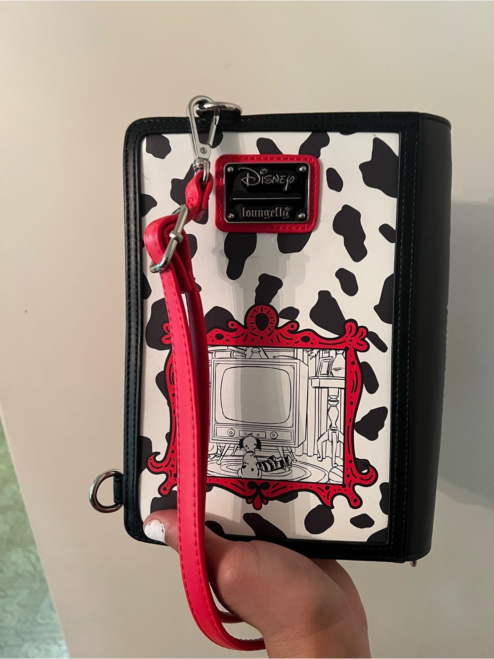 Loungefly Disney Classic Books 101 Dalmatians Convertible Crossbody